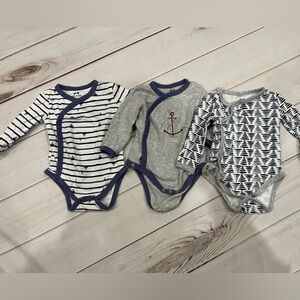 Baby Boy Nautical Onesie Bundle size 0-3 month